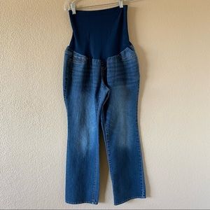 Indigo Blue  Maternity Blue Jeans, Size PL
